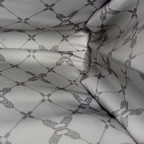 Aimee Kestenberg Black Nylon Shoulder Bag Double Handle Purse Travel Heston Bag - Picture 13 of 16